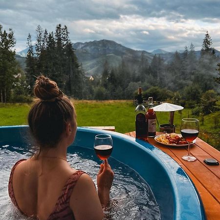Willa Na Polanie Z Jacuzzi Косцелиско Экстерьер фото